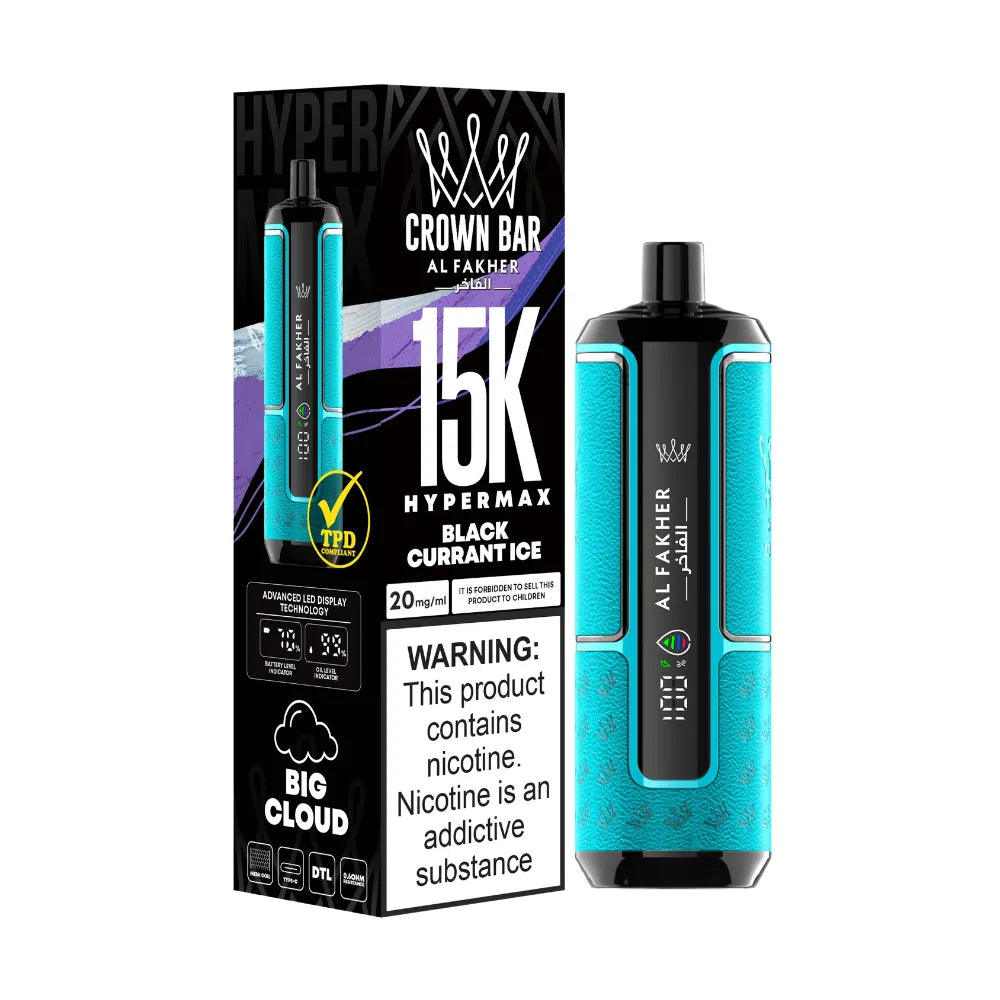 Al Fakher Crown Bar 15K Disposable Vape - Abu Dhabi