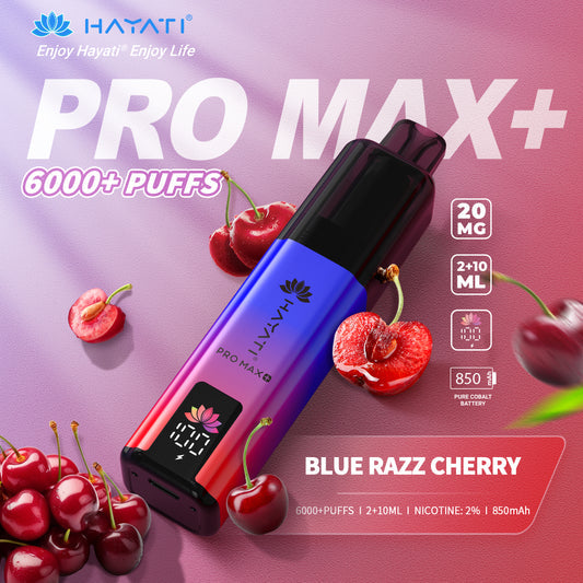 Hayati Pro Max+ 6000 Puffs Disposable | UAE Vapor