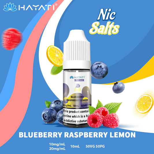 Hayati Pro Max Nic Salt E-Liquid 10ml - Blueberry Raspberry Lemon