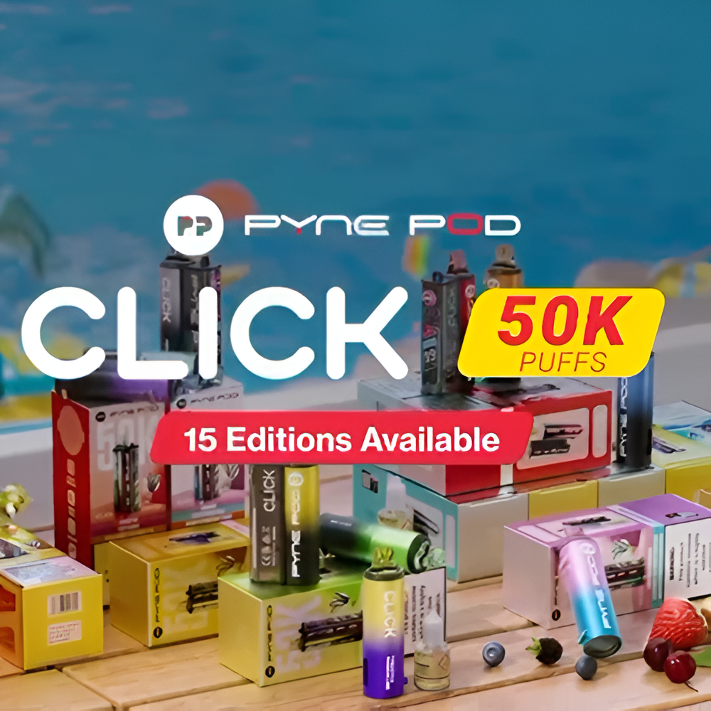 Pyne Pod Click 50K Vape Kit - 20MG - UAE Vapor