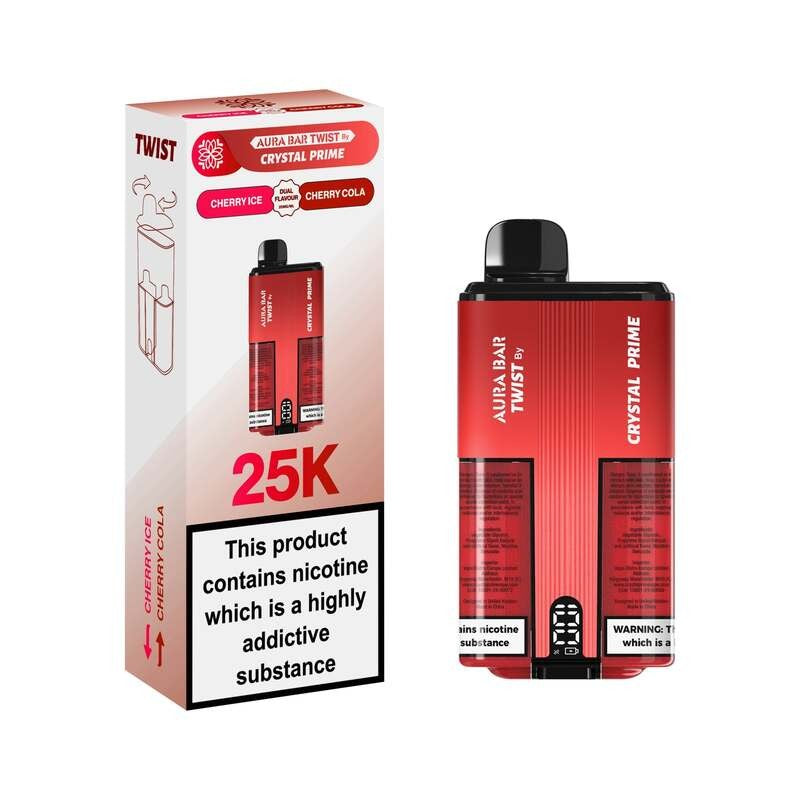 Crystal Prime Twist Aura 40K Vape Device – UAE Vapor Dubai