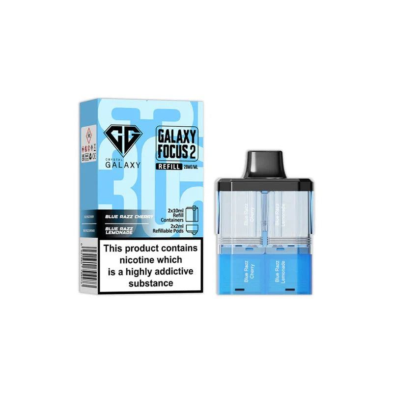 Crystal Galaxy Focus 2 30K Puffs Refill Pods - 20MG - UAE Vapor