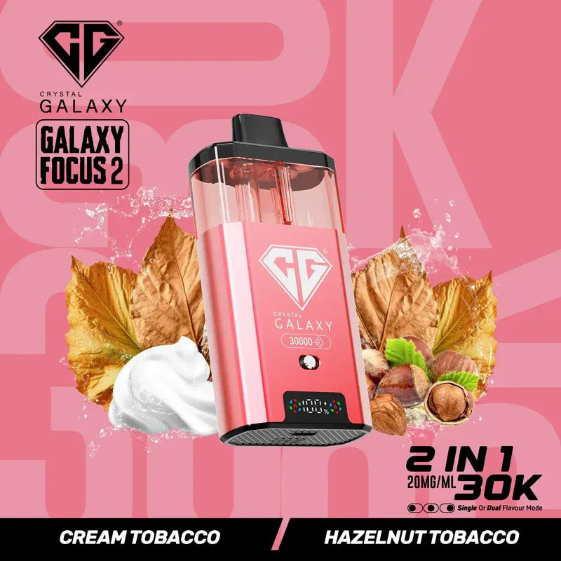 Crystal Galaxy Focus 2 30K Prefilled Vape Kit - 20MG - Fast Delivery in Dubai and Abu Dhabi