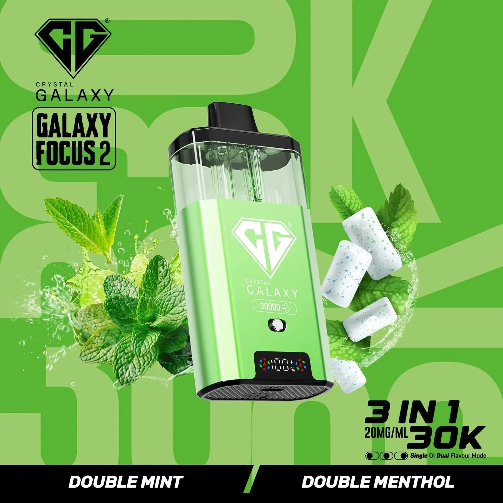 Crystal Galaxy Focus 2 30K Prefilled Vape Kit - 20MG - Fast Delivery in Dubai and Abu Dhabi