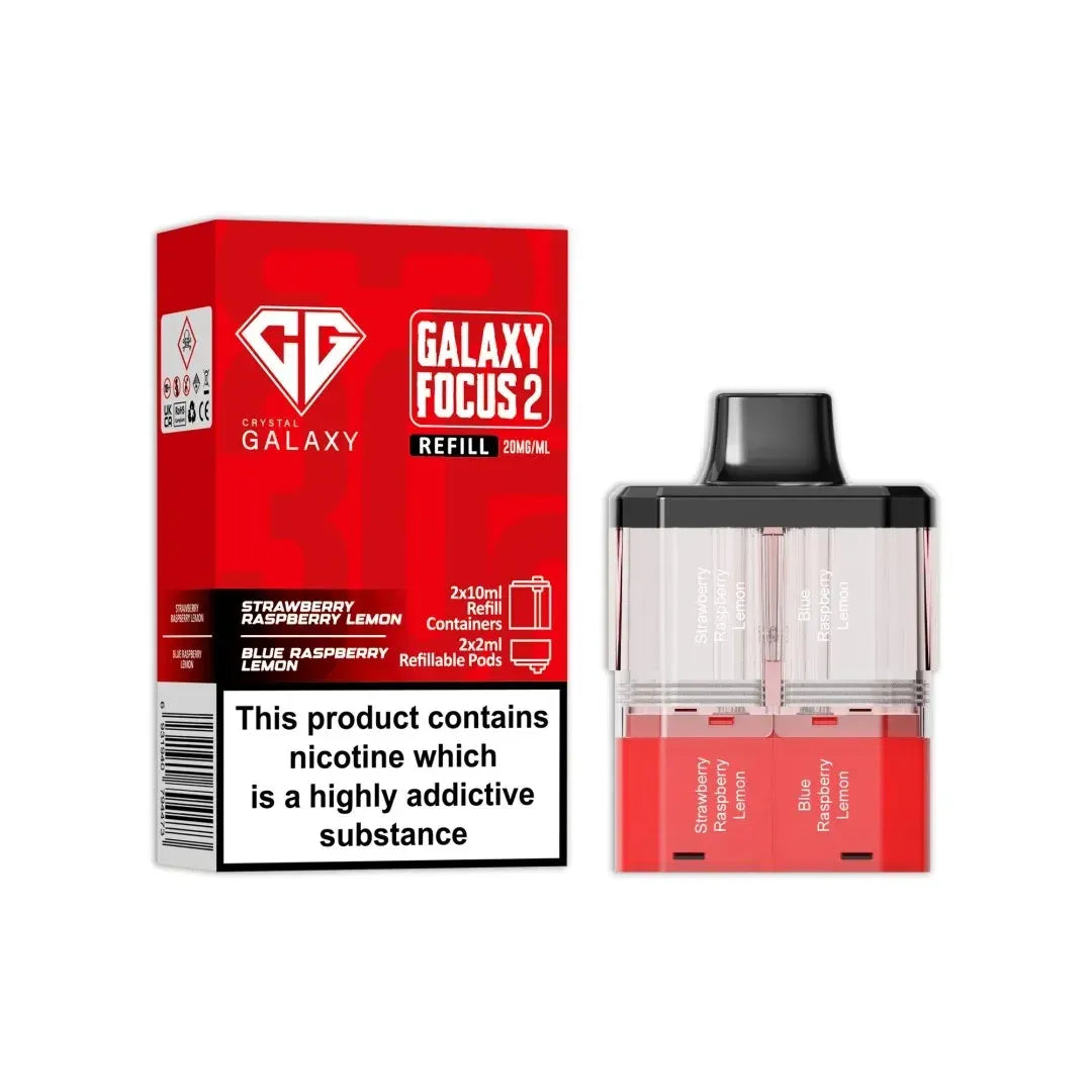 Crystal Galaxy Focus 2 30K Puffs Refill Pods - 20MG - UAE Vapor