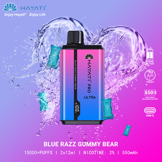 Hayati Pro Ultra 15000+ Puffs Disposable - UAE VAPOR