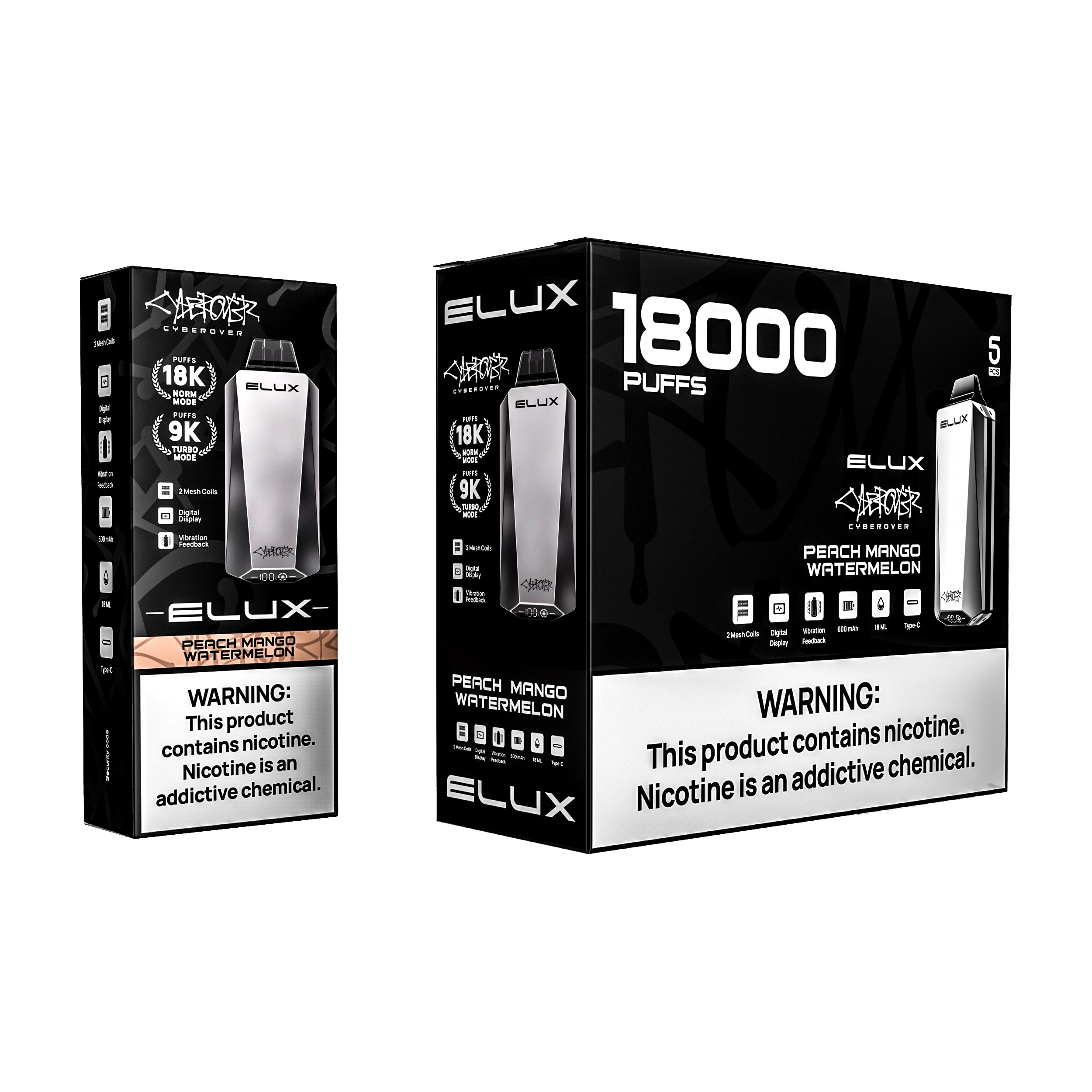 Elux Cyberover 15,000 Puff Disposable | UAE Vapor