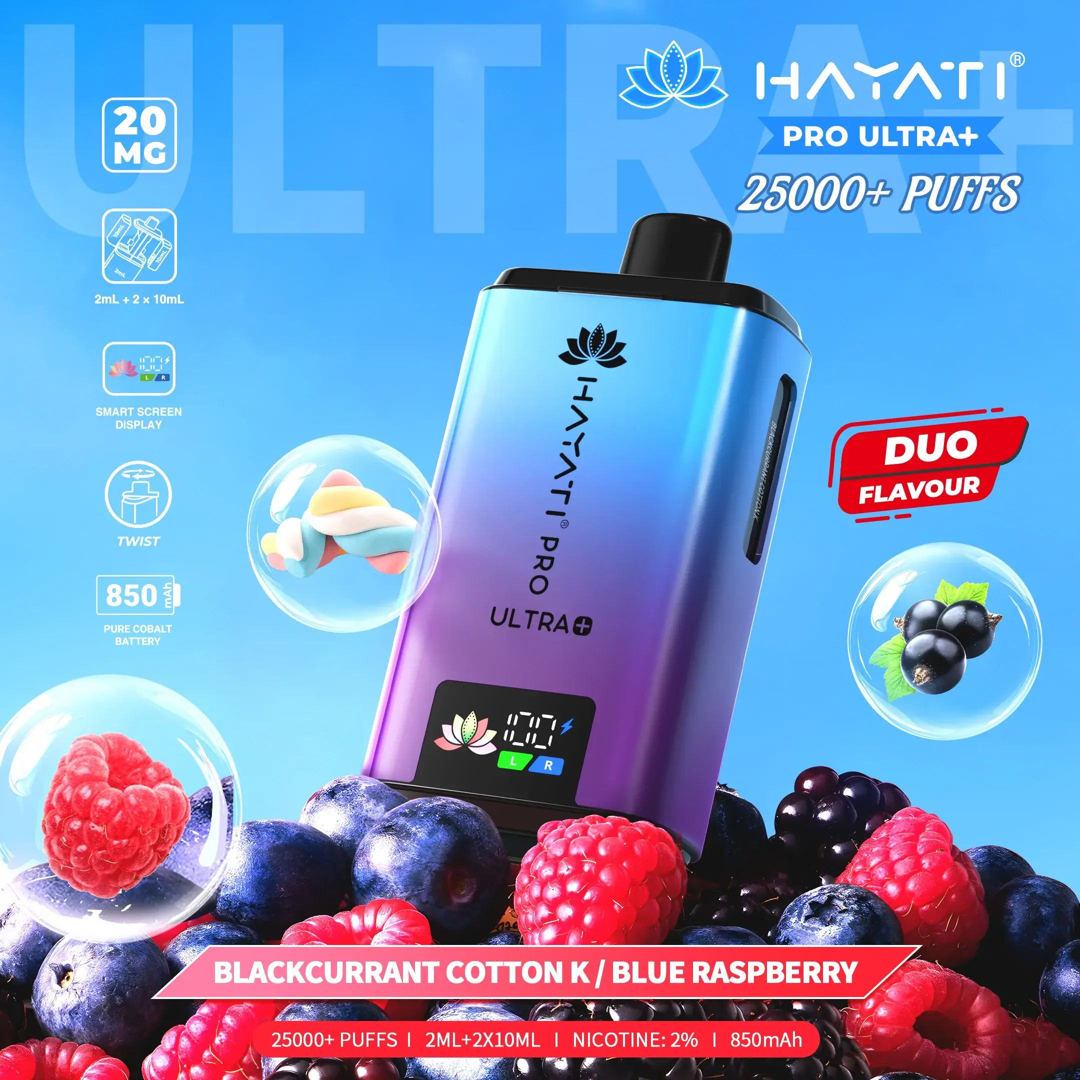 Hayati Pro Ultra+ 25K Disposable