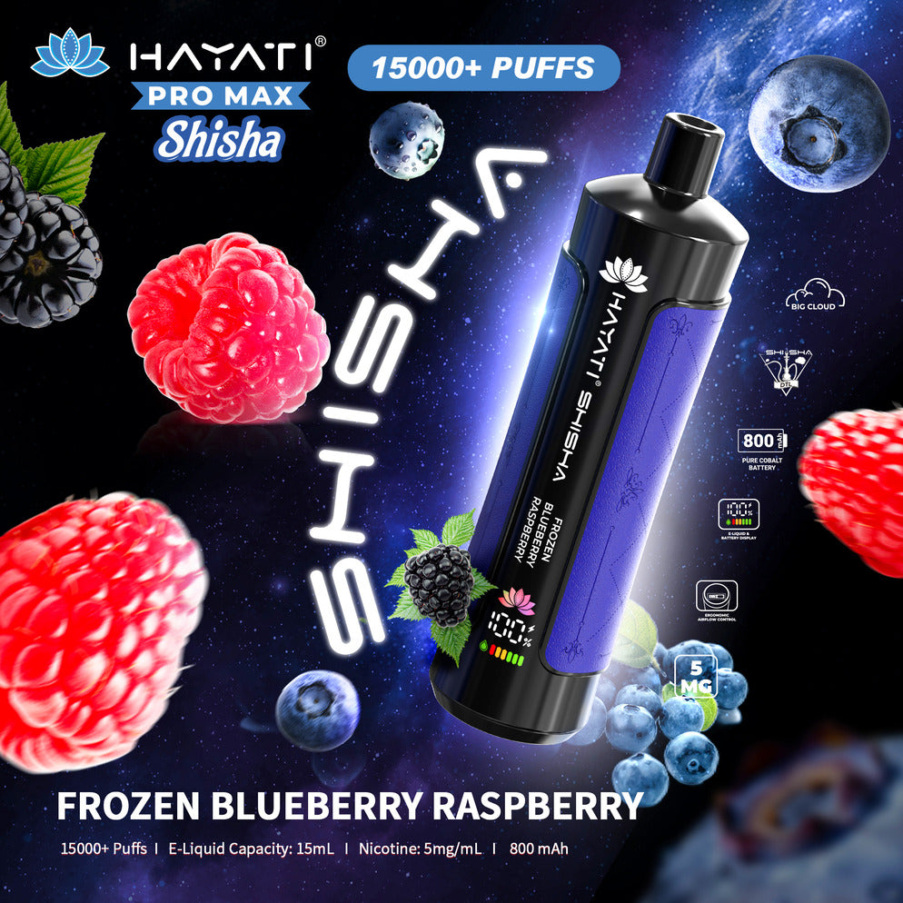 Hayati Pro Max Shisha 15000 Puffs Disposable Vape | UAE Vapor