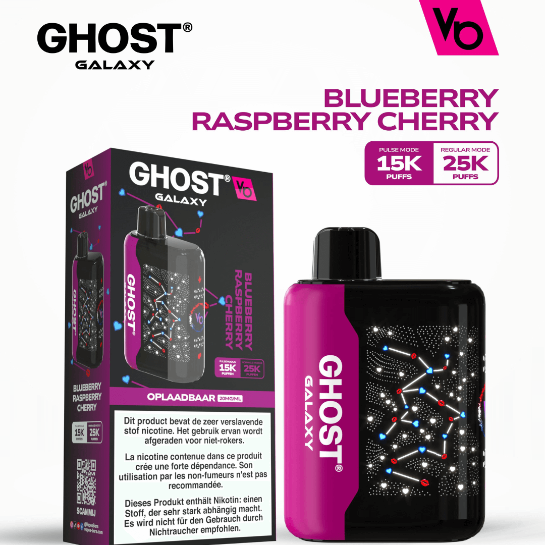 Vapes Bars Ghost Galaxy 25,000 Puff Vape – Available in Dubai and Abu Dhabi UAE