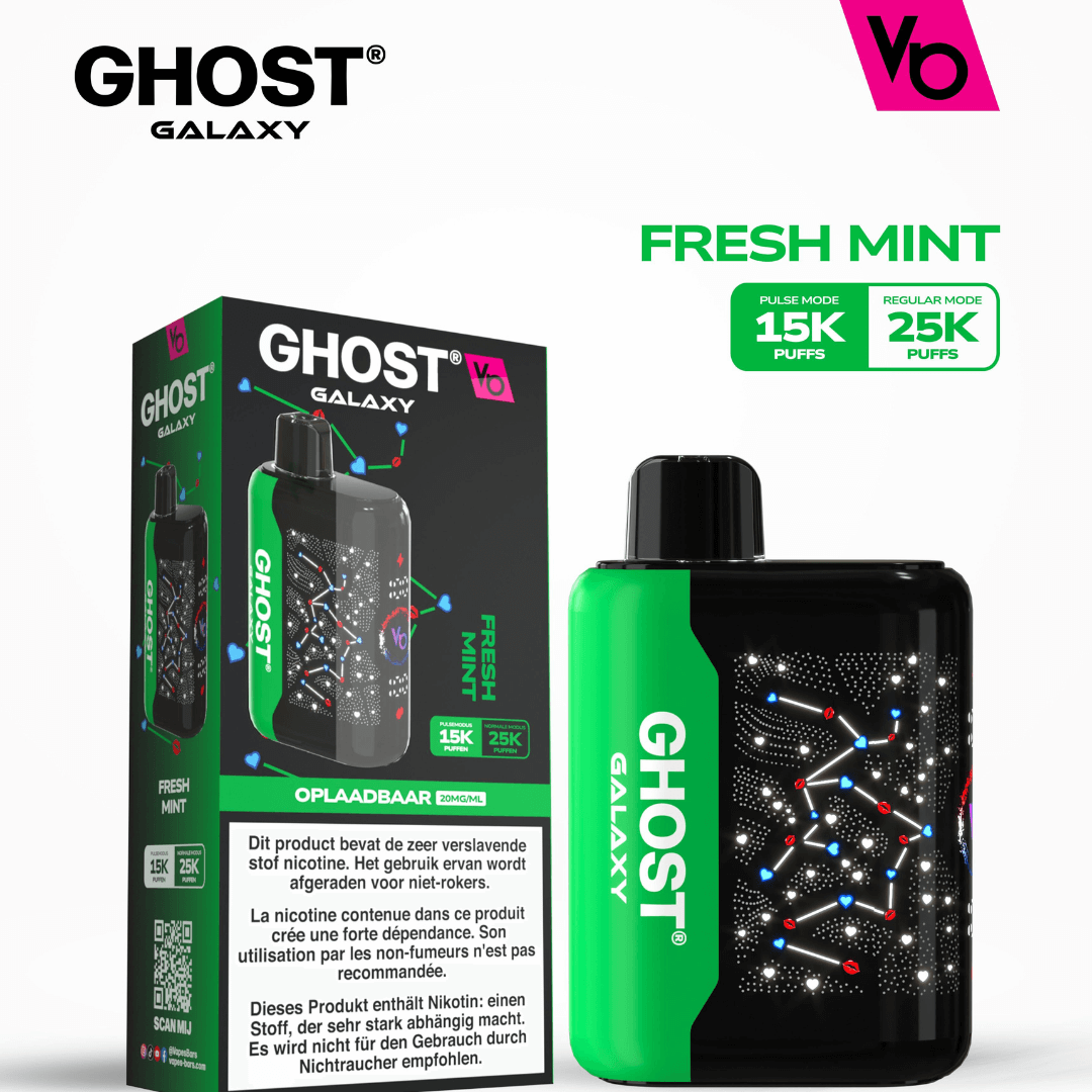 Vapes Bars Ghost Galaxy 25,000 Puff Vape – Available in Dubai and Abu Dhabi UAE