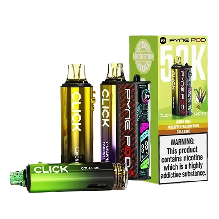 Pyne Pod Click 50K Vape Kit - 20MG - UAE Vapor