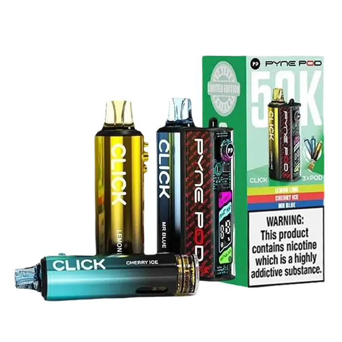 Pyne Pod Click 50K Vape Kit - 20MG - UAE Vapor