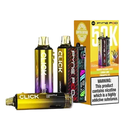 Pyne Pod Click 50K Vape Kit - 20MG - UAE Vapor