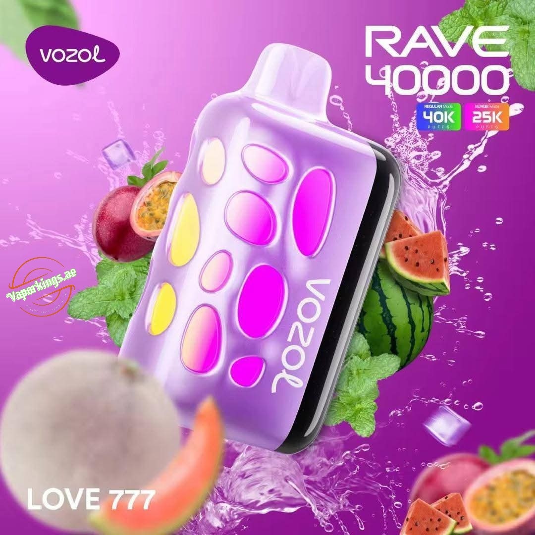 Vozol Rave 40000 Puffs Disposable Vape | UAE Vapor