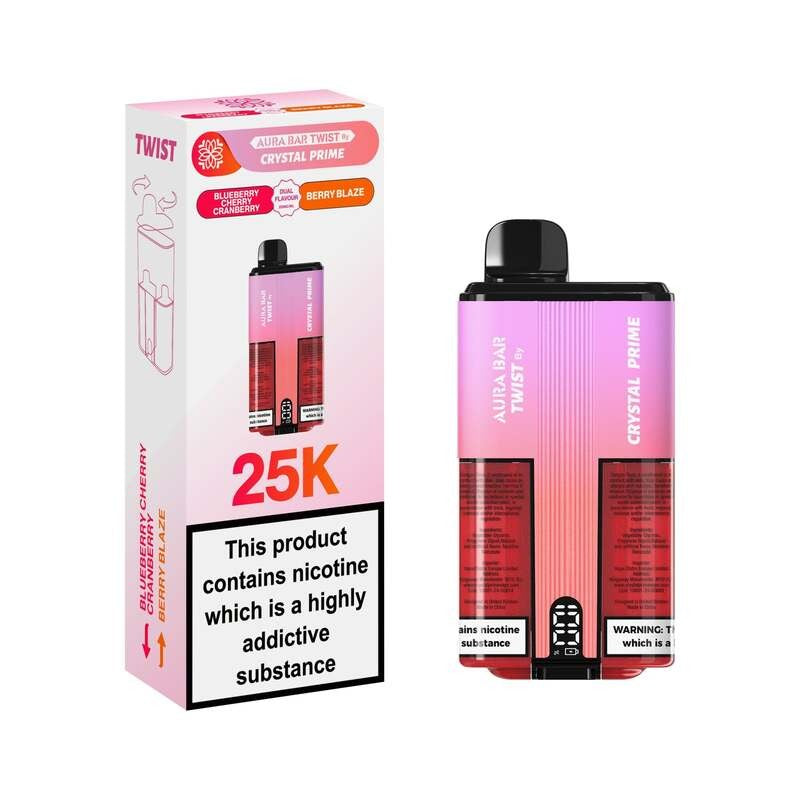 Crystal Prime Twist Aura 40K Vape Device – UAE Vapor Dubai