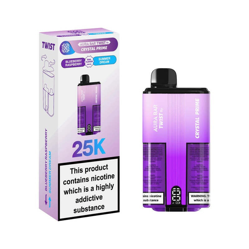 Crystal Prime Twist Aura 40K Vape Device – UAE Vapor Dubai