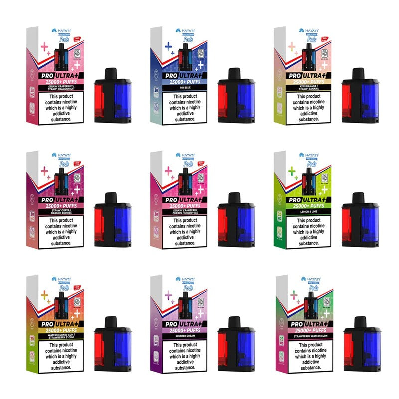 Hayati Pro Ultra + 25K Refill Pods - 20MG - UAE Vapor