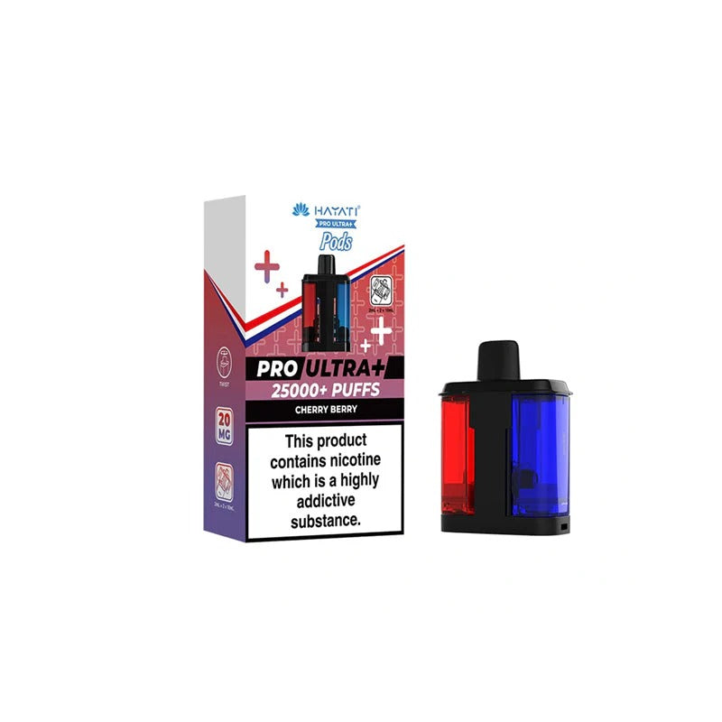 Hayati Pro Ultra + 25K Refill Pods - 20MG - UAE Vapor