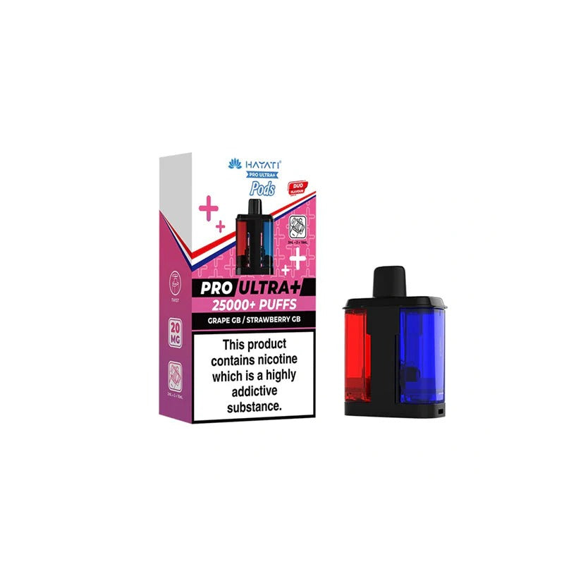 Hayati Pro Ultra + 25K Refill Pods - 20MG - UAE Vapor