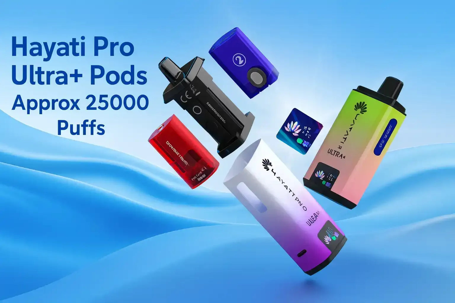 Hayati Pro Ultra + 25K Refill Pods - 20MG - UAE Vapor