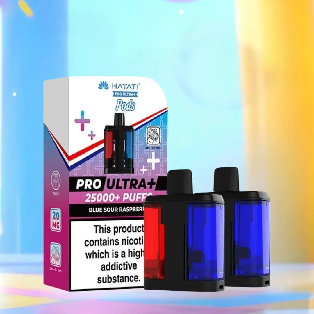 Hayati Pro Ultra + 25K Refill Pods - 20MG - UAE Vapor