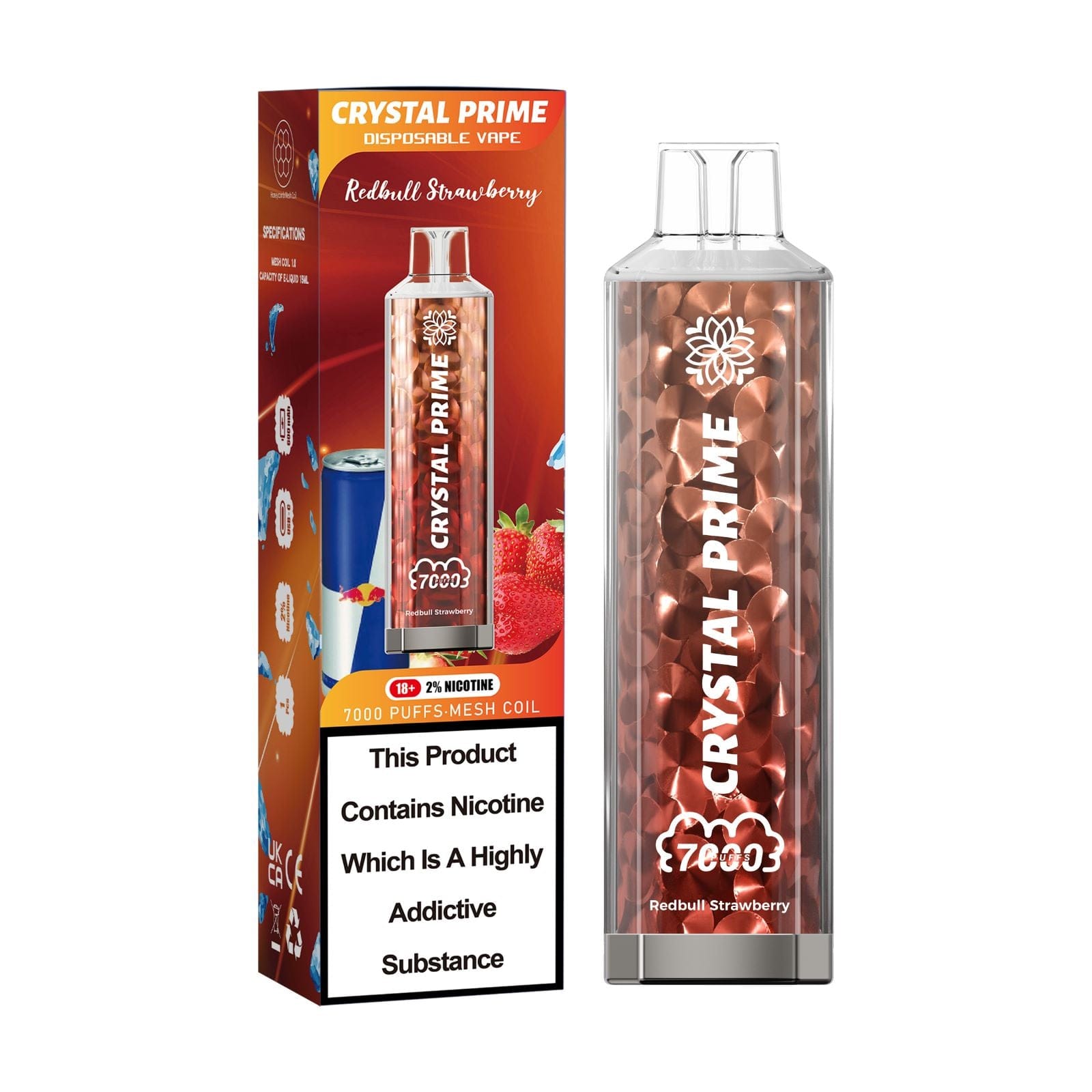 Crystal Prime 7000 Puff Disposable