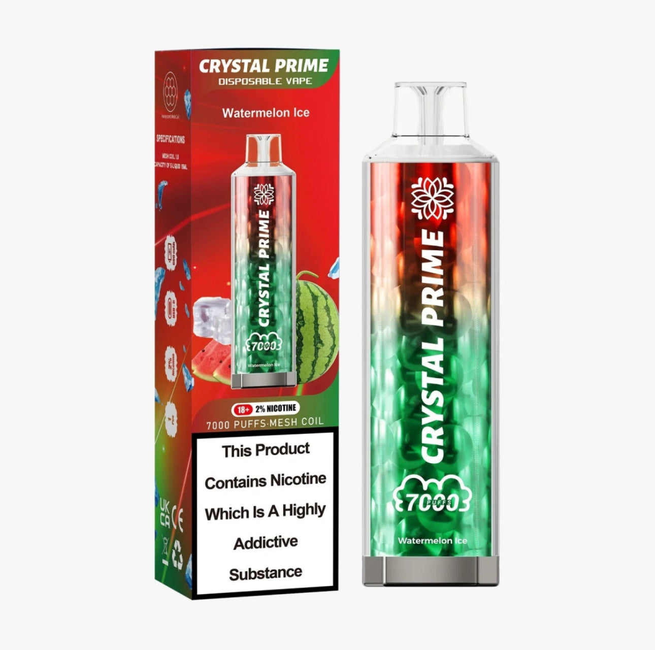 Crystal Prime 7000 Puffs - eazyvapes