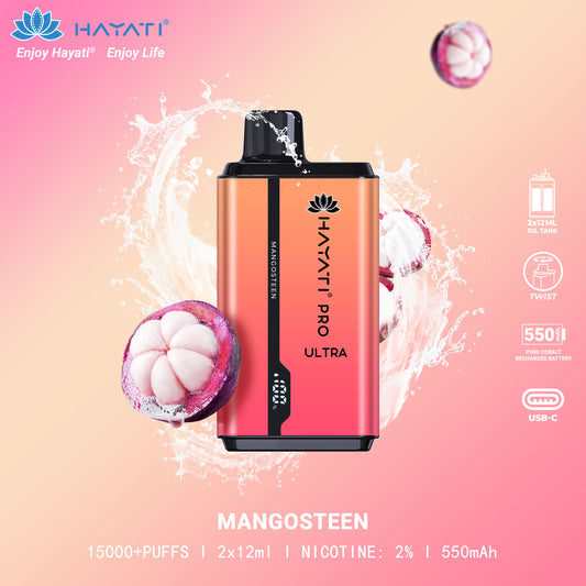 Hayati Pro Ultra 15000+ Puffs Disposable