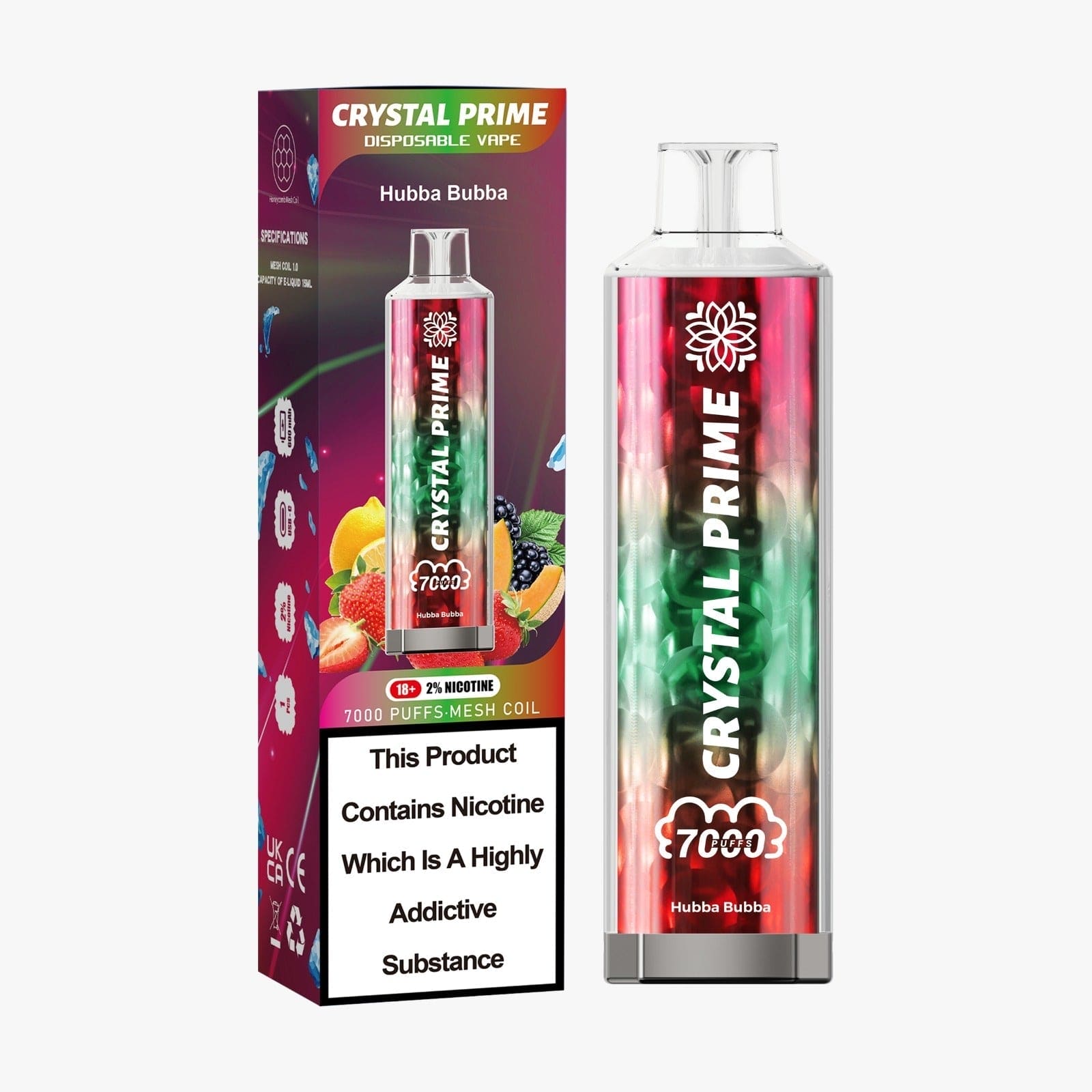 Crystal Prime 7000 Puff Disposable